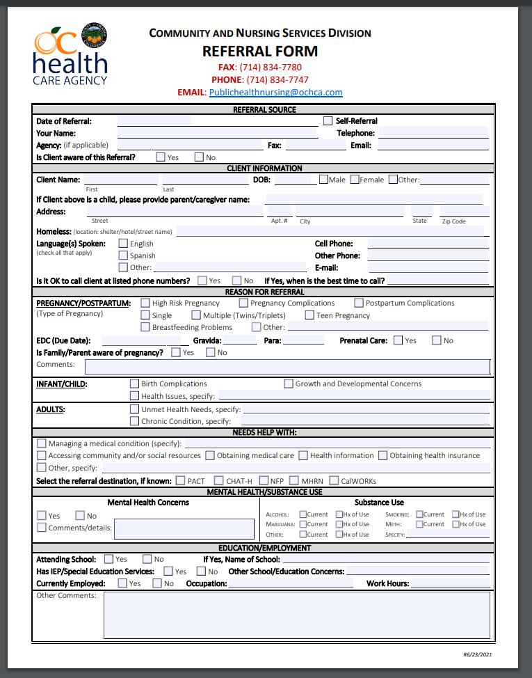 County Nursing Agency