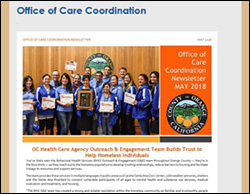 CARE COORDINATION NEWSLETTERS