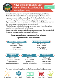 Ways the Community Can Assist - South