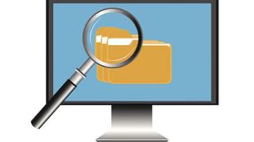 monitor with magnifying files