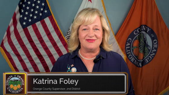 Light Up Hope OC - Suicide Prevention Awareness Month - Supervisor Katrina Foley