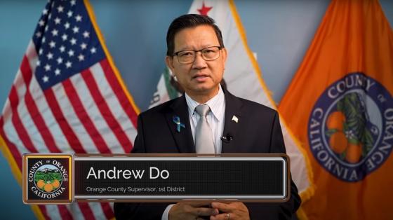 Light Up Hope OC - Suicide Prevention Awareness Month - Supervisor Andrew Do, 1st District