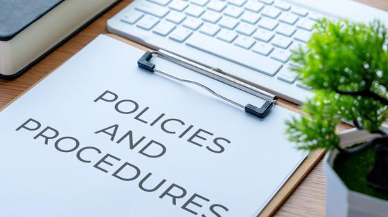 clipboard holding policies and procedures