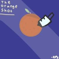 The Orange Shot - Orange with syringe