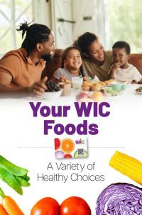 Display Image With Test "Your WIC Foods"