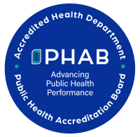 public health accredited health department seal