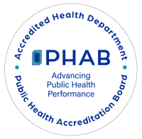 public health accredited health department seal