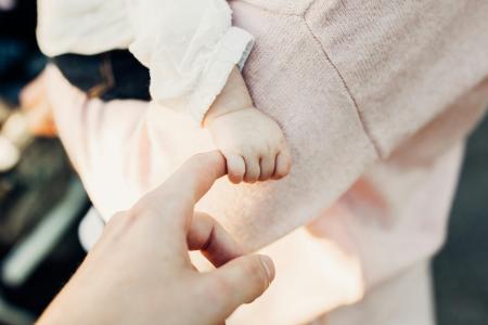 baby hand
