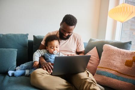 Child and Dad